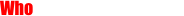 Who